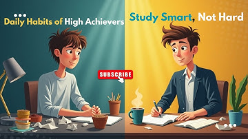Daily Habits of High Achievers: Study Smart, Not Hard#motivation