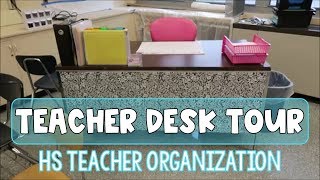 Teacher Desk Tour! | Back to School