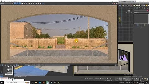 3Dsmax Tutorials, Learn Lighting an Exterior Veranda from Scratch in 3dsmax. ( Part 10)