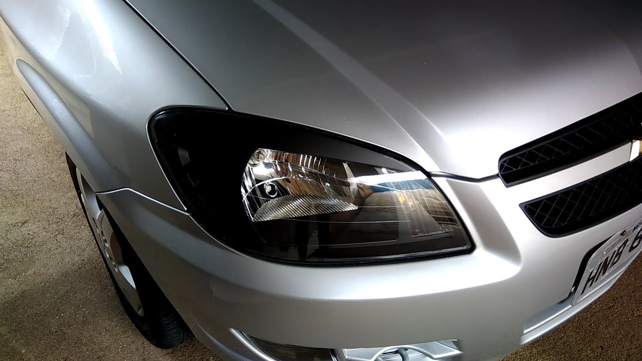 CELTA FAROL MÁSCARA NEGRA E XENON YouTube