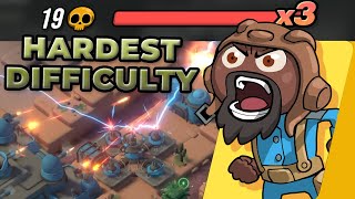 Iron Dragoons HARDEST DIFFICULTY (skull 19 - tower dominion)