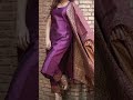 Party Wear Dress Design Raw Silk Dress Design Fashion Fashiondesign Partyweardressdesign