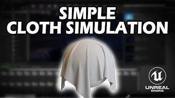 Cloth simulation in unreal engine under 7 minutes (UE4 cloth tutorial)