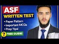 Talking About ASF Written test