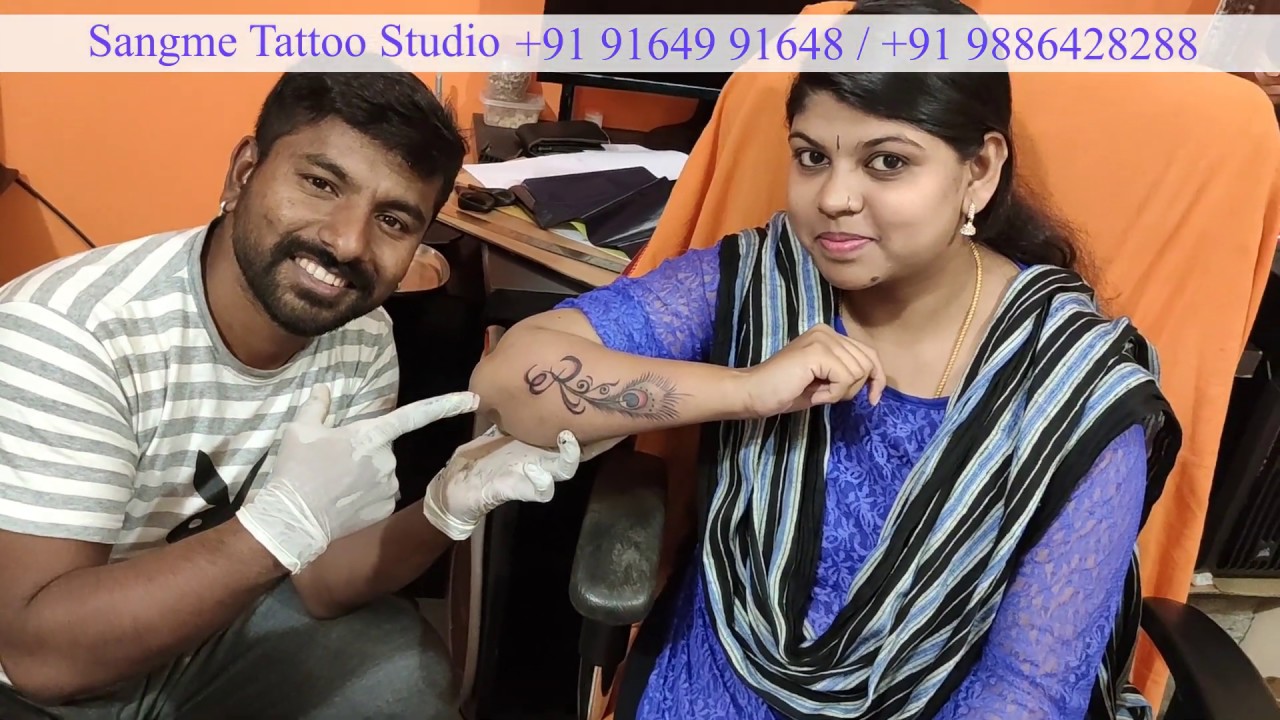 R tattoo,Famous tattoo artists in Bangalore +91 91649 91648 YouTube