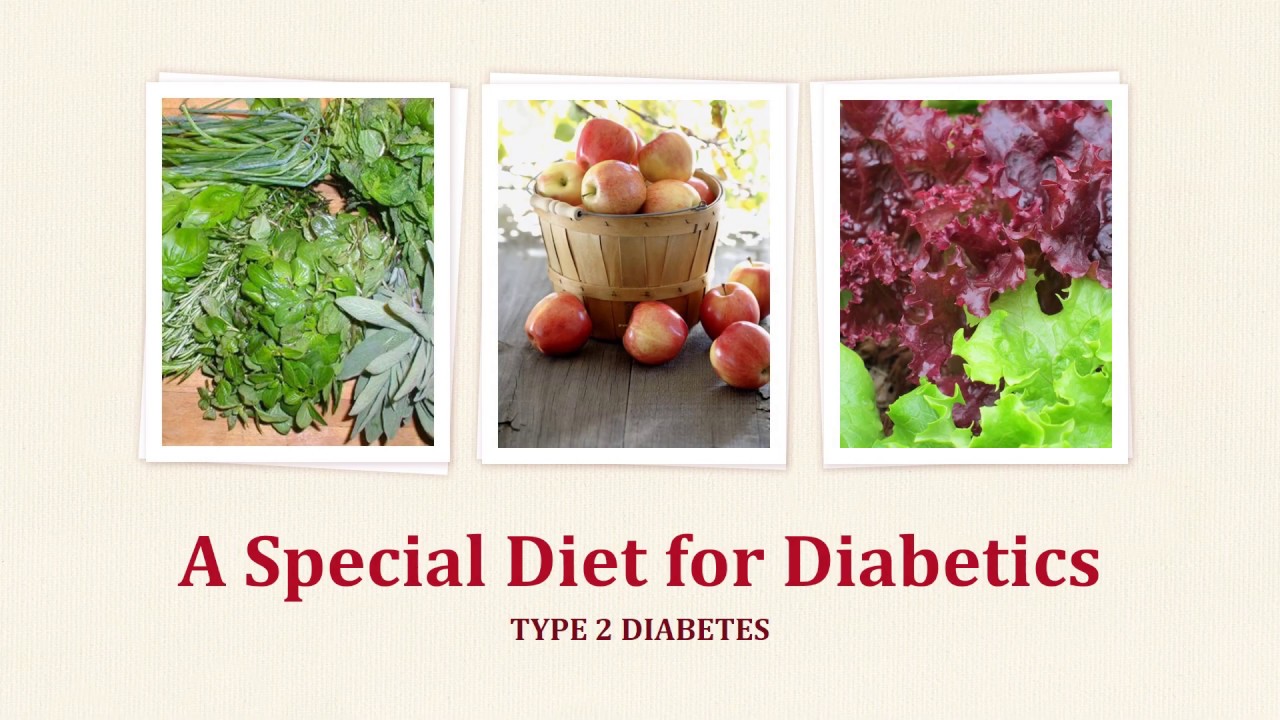 A Special Diet for Diabetics - YouTube