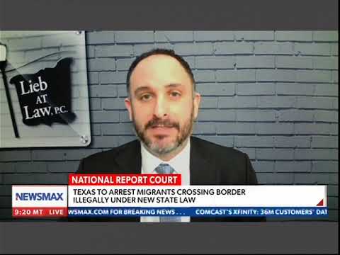 Newsmax: Attorney Andrew Lieb Debates New Texas Immigration Law