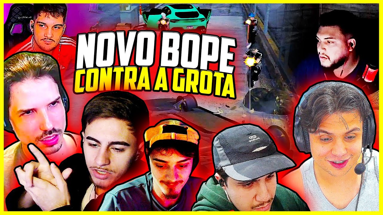 A PISTA PEGOU FOGO!😱 NOVO BOPE do PAULINHO o LOKO CONTRA a GROTA na CAPITAL CITY no GTA RP