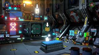 LEGO Batman 3 - 100% Guide #4 - Space Station Infestation (All Collectibles - Minikits, etc)