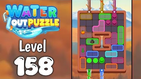 Water Out Puzzle Level 158 Walkthrough