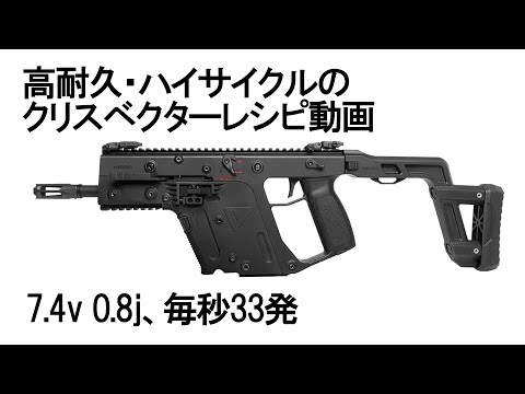 最終値下げ。クライタック クリスベクター　BARRACUDAカスタム クライタック クリスベクター 外装カスタム KRYTAC KRISSVECTOR