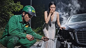 Anh Xe Ôm  Cứu Nữ Tỷ Phú Khỏi  Âm Mưu Giết Người, Giúp Nữ Tỷ Phú Thoát Chết Trong Tích Tắc!