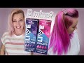 Pink &amp; Purple Hair in 5 mins? 😲 Schwarzkopf LIVE Colour Drops Tutorial
