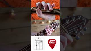 Guitar for beginners. C Major Chord #shorts
