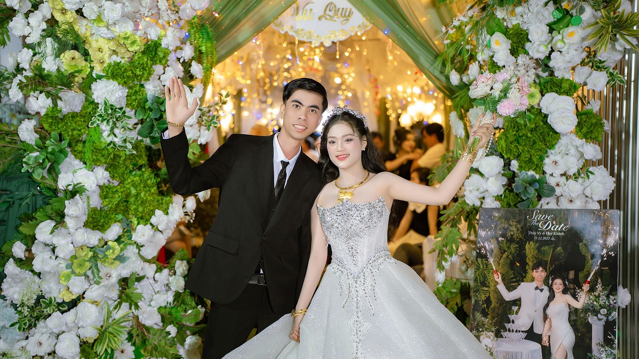 Tân Hôn / Duy Khánh & Thúy Vy || Dâu Rể Đẹp Đôi ở Hòa Thành - Cà Mau 12-2025 Film 4K