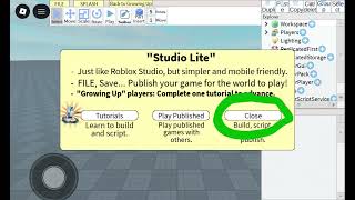 Roblox Studio lite/Roblox | How to make Loading screen | Rodrigo | I am cube | #loading #rblx 