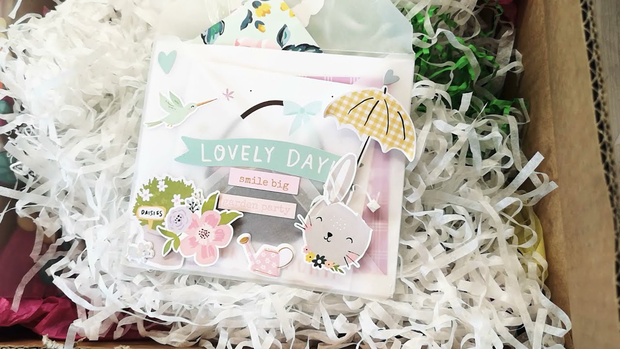 Échange d'Avril de @mylovescrap