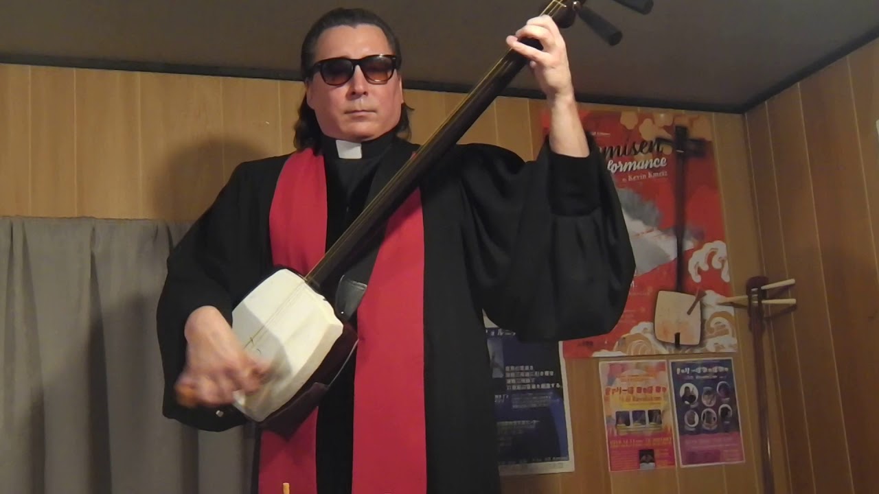 Priest of Shamisen. Gangsta HELLO N.W.A. 津軽三味線