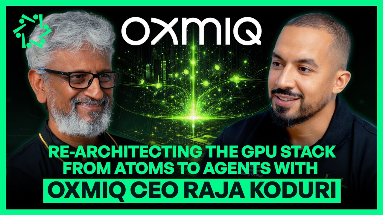 OXMIQ CEO Raja Koduri on Re-Architecting the GPU Stack: From Atoms to Agents