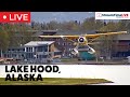 Lake hood seaplane base anchorage alaska usa  streamtime live