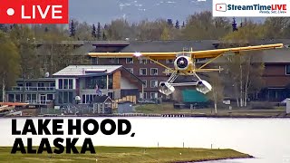 Lake Hood Seaplane Base, Anchorage, Alaska, USA | StreamTime LIVE