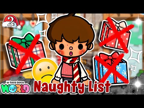 😭| I’M ON THE NAUGHTY LIST!? *Voiced 🎙️* Toca Boca Story Video