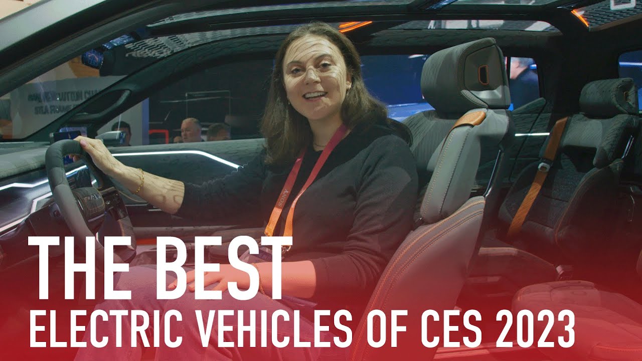 The Best Electric Vehicles of CES 2023 - YouTube