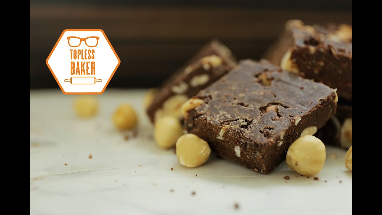 Chocolate Hazelnut Fudge Topless Baker Youtube