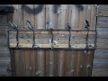 Industrial Coat Rack