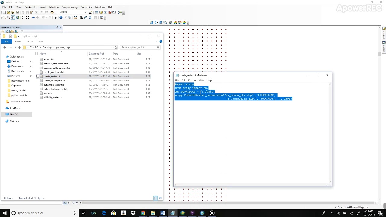 ArcGIS for Bathymetry Workflow