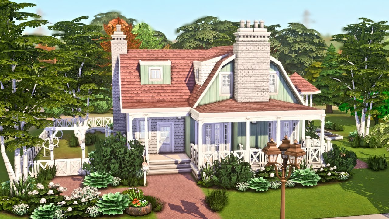 Pet Friendly Family Home 🖤  || The Sims 4: Speed Build