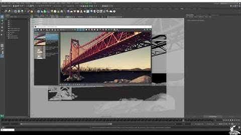 Maya V-Ray Aerial Perspective