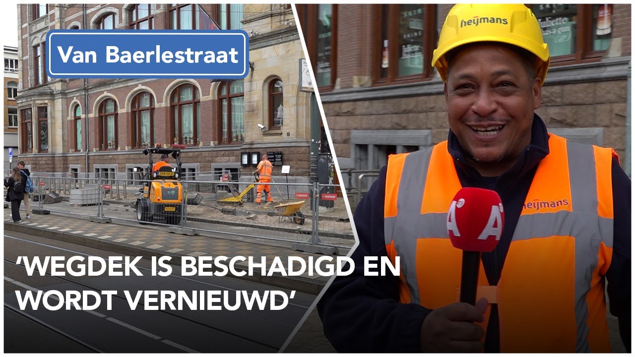 Werkzaamheden Van Baerlestraat