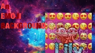 How to make an EMOJI BACKGROUND 😱😈 screenshot 4