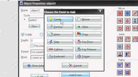 Game Maker how to make the player shoot