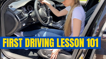 Your First Driving Lesson 101: Beginners Start Here!