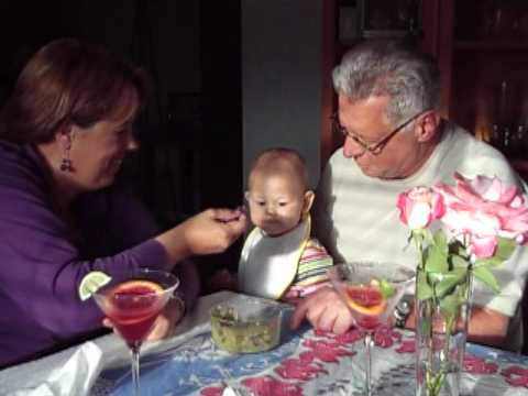 March 21, tofu with papa & grandma carol