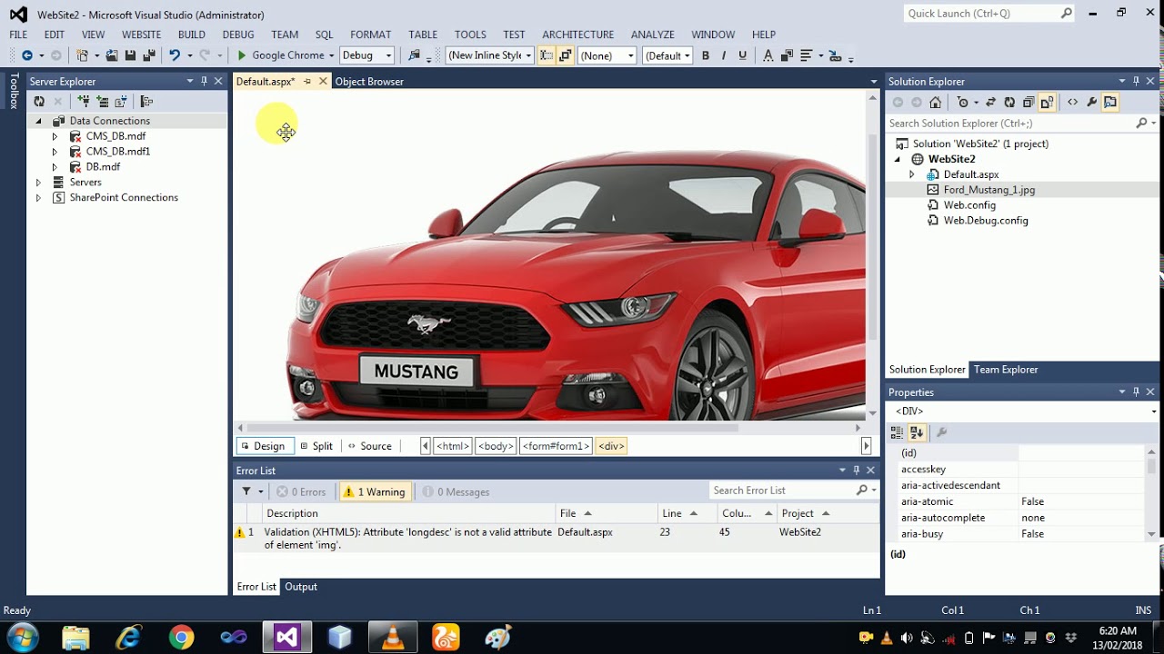 How to create simple webform in asp net - YouTube