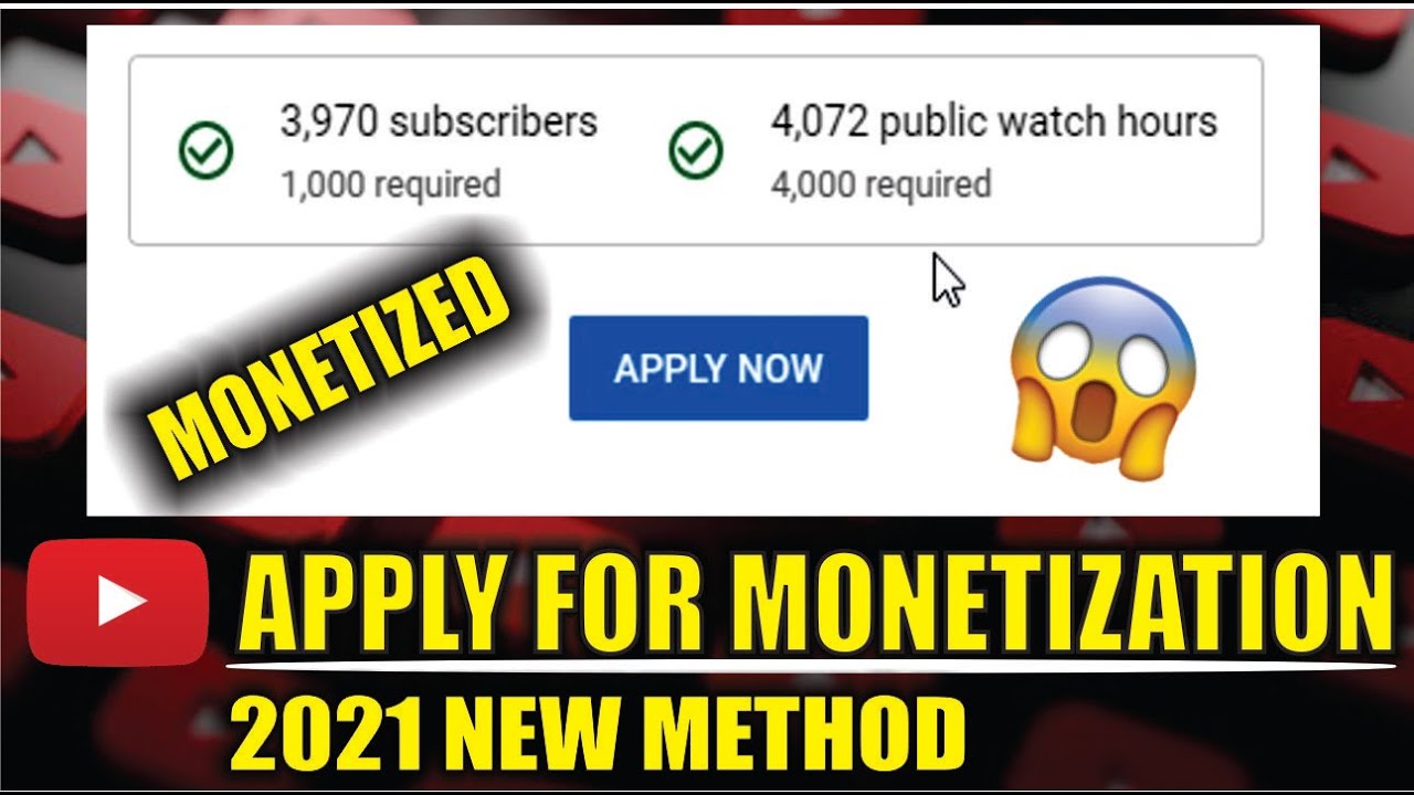 How to apply for monetization on YouTube channel in 2021. Urdu/Hindi ...