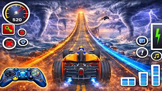 Ultimate F1 Mega Ramp Race 🏎️🔥 | GT Car Stunt Master Extreme Sky Track Gameplay | Android Games 2026 screenshot 1