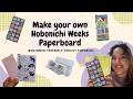 DIY Hobonichi Weeks Paperboard ✨ Cricut Tutorial