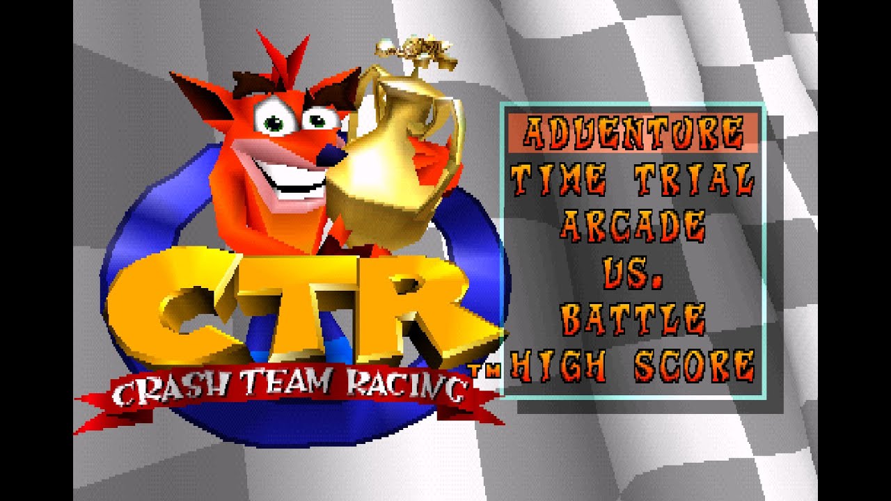 [+18] Retrogames para relaxar (Crash CTR - PS1)