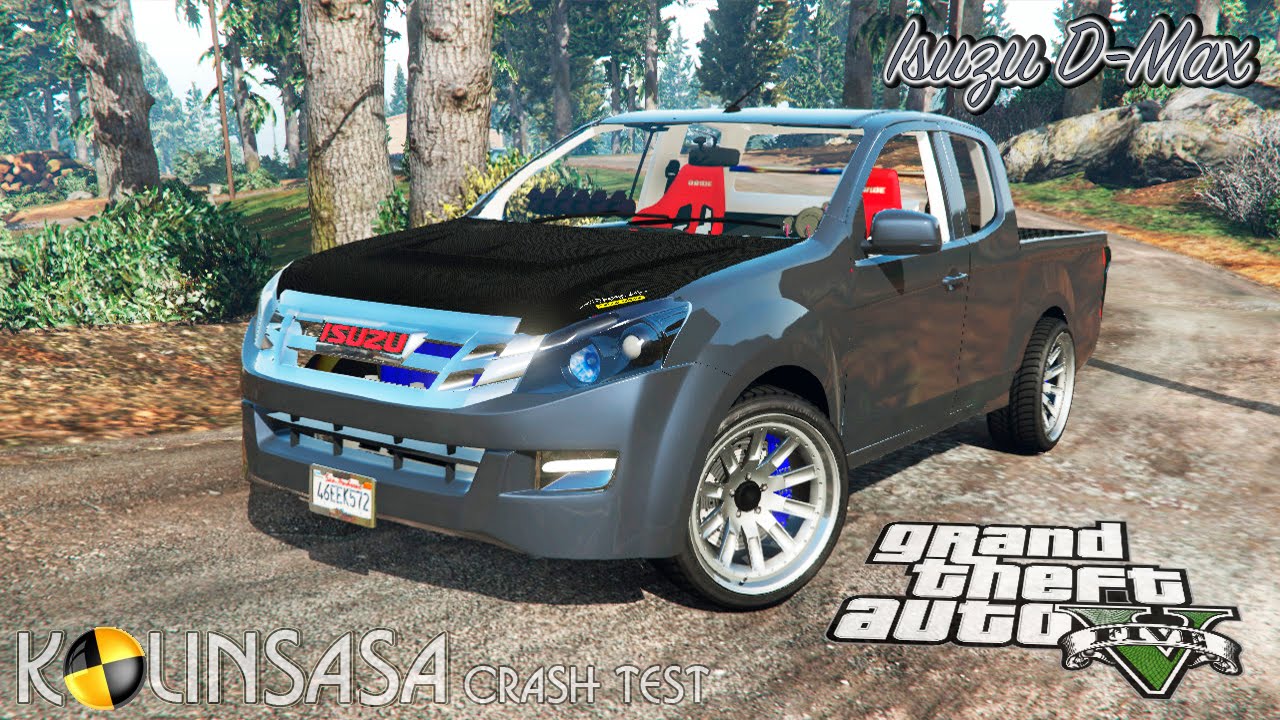Gta 5 Crash Test Isuzu D Max You Gta 5 Crash Test Isuzu D Max