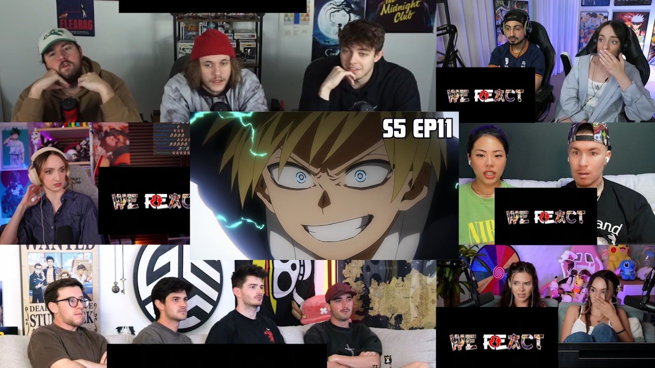 My Hero Academia Season 05 Episode 11 | Reaction Mashup