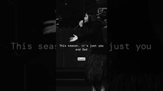 Just You And God   Sarah Jakes Roberts motivation motivationalspeech god sermon shorts