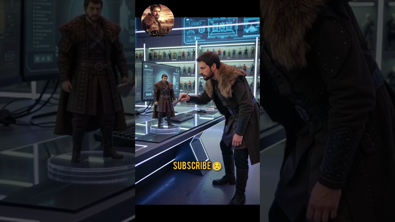 Kurulus Orhan 3D Model ❤️‍🔥– Morning 🛡️ Cinematic Transformation!