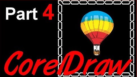 Corel Draw Tips & Tricks Kind of a Chain for a brush stroke Part 4