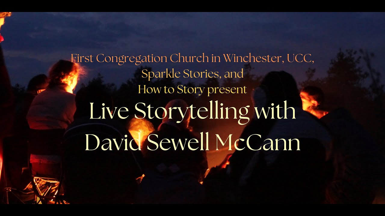 Sparkle Stories and How to Story present: Live Storytelling with David Sewell McCann