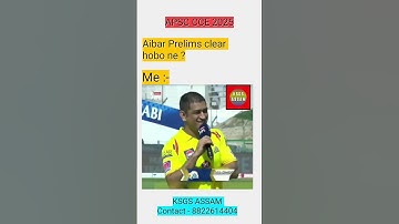 APSC CCE PRELIMS 2025 |