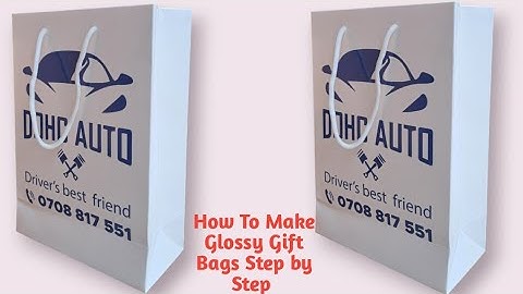 Paper Bag Making At Home | How To Make Shopping Bag With Paper